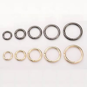 Porte-clés mousqueton rond en alliage de zinc tendance avec impression UV pour sac, chasse en extérieur, durable et léger - Product Image 6