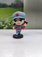 Figura de PVC Personalizada, Modelo 3D, Figura de Acción de Plástico, Juguete de Dibujos Animados, Mini Caja Sorpresa, Mascota de PVC Moldeada por Inyección, OEM