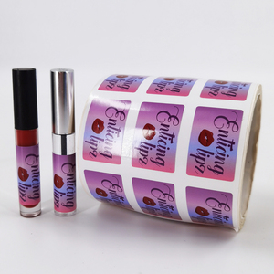 Etiquetas para Tubos <span class=keywords><strong>de</strong></span> Brillo Labial, Etiquetas <span class=keywords><strong>de</strong></span> Papel para Labios, Etiquetas Luminosas Autoadhesivas para Sombreros y Cascos - Product Image 1