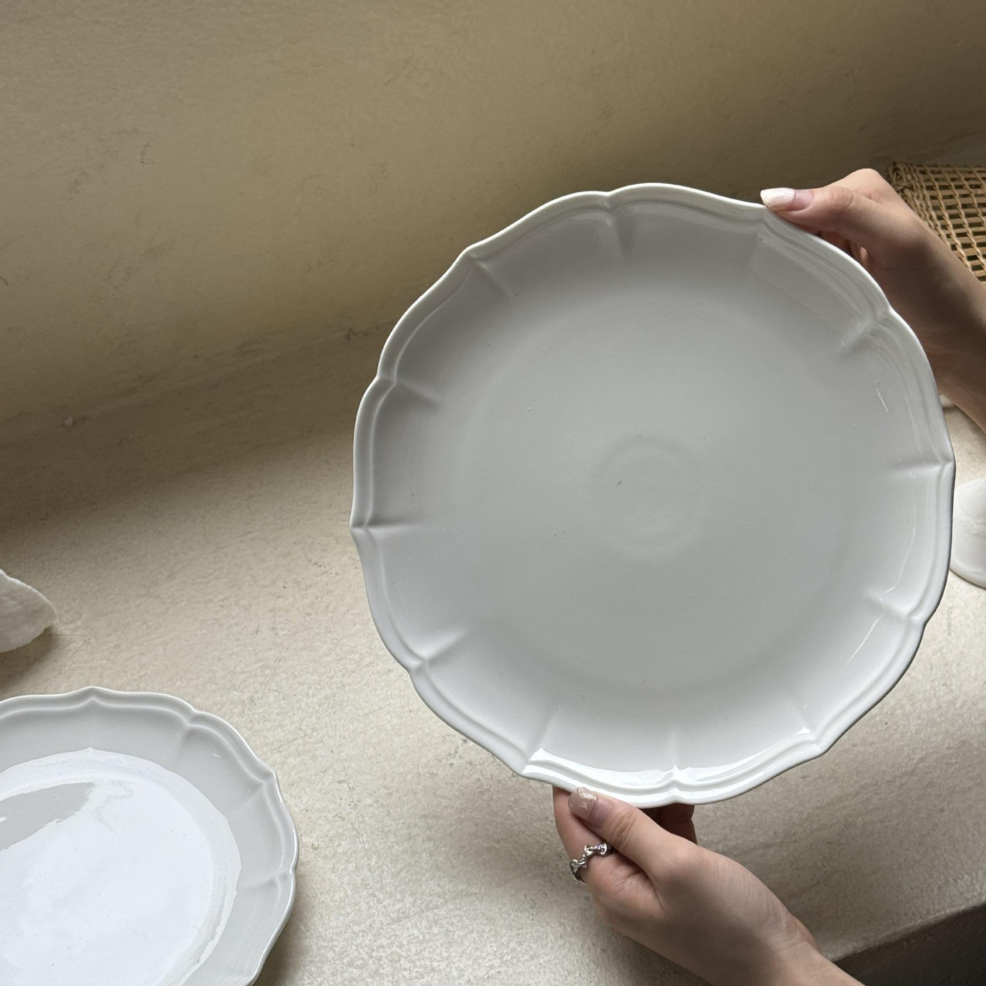 Lace plate 8-inch 20.5*2