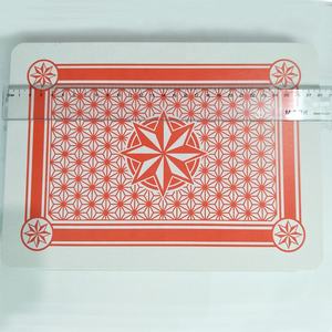 JP053 אספקת יצרן מותאם אישית קלפי משחק גדולים במיוחד בגודל A4 קלפים גדולים פוקר סופר ג'מבו חפיסת בידור - Product Image 6