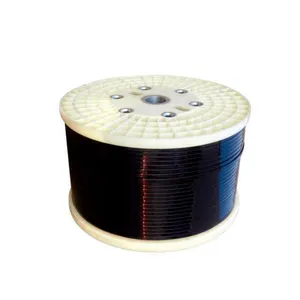 2024 UL2587 2 Core 26 AWG Enameled flat copper wire Pure Super Copper Alloy For Axial Flux Generator