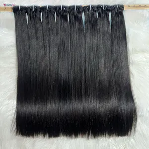 Capelli vergini brasiliani allineati alla cuticola, vendita all'ingrosso di capelli umani, ciocche di capelli vergini, ciocche di capelli brasiliani vergini di visone crudo