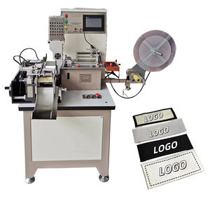 Máy cắt và gấp nhãn dệt vải tự động hoàn toàn bằng sóng siêu âm - Product Image 1