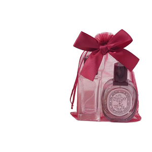 Bolsa de Regalo de Organza con Lazo Wenluo, Multicolor, con Cordón, 12x18+3.5, Logotipo Personalizado, para Navidad, Bodas, Dulces, Cosméticos, Perfumes - Product Image 1