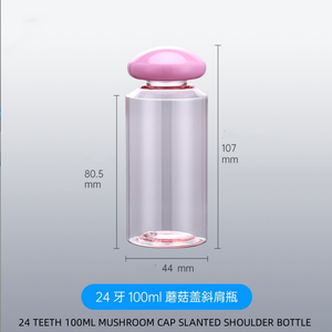 Paquet de bouteille de toner spot de 75ml 200ml Bouteille d'épaule cylindrique inclinée avec bouchon champignon Pure Dew - Product Image 6