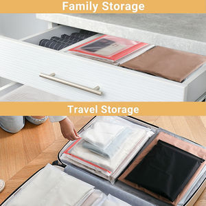 Échantillon gratuit sac à fermeture éclair biodégradable compostable mat givré personnalisé sacs d'emballage zip-lock en plastique pour vêtement - Product Image 5