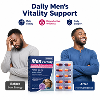 Complément de Fertilité Masculine à Marque Blanche pour la Vitalité et le Bien-être Reproductif – Capsules de Racine de Maca – Fournisseur OEM ODM