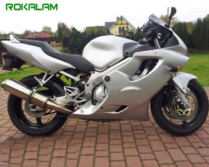 Fairings สำหรับ Honda <span class=keywords><strong>CBR600</strong></span> F4i 2004 <span class=keywords><strong>2005</strong></span> 2006 2007 CBRF CBRF4I 600F4i 04 05 06 07 Silver Fairing หลังการขายชุด - Product Image 1
