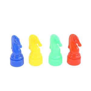 Piezas de Ajedrez de Plástico Coloridas Knight, Accesorios para <span class=keywords><strong>Ludo</strong></span>, Damas, Serpiente y Escalera - Colores Personalizables - Product Image 5