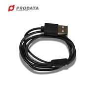 Cable de Carga Magnético USB PRODATA PD1-125-A para Relojes Inteligentes, Conector Pogo Pin, Conductor de Cobre, 5V/12V, 50cm, Venta al Por Mayor