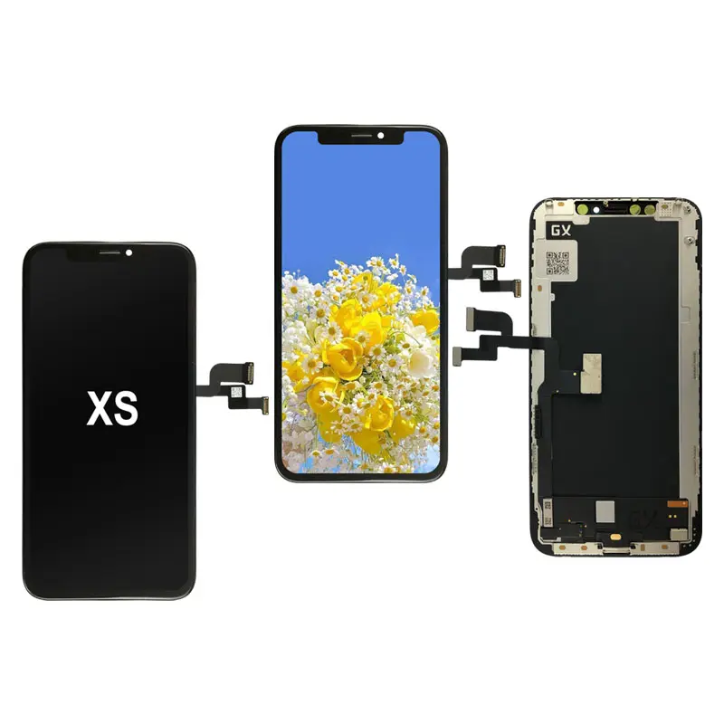 Gx Oled หน้าจอโทรศัพท์มือถือจอแสดงผล Lcd สำหรับ Iphone Xs,โทรศัพท์มือถือหน้าจอสัมผัส Lcd สำหรับ Iphone X Xs Xr Xs Max 11