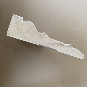 Estilo Europeu Radiata Pine Baseboard Primer Rodapé De Madeira Branco