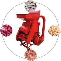 Décortiqueuse d'arachides électrique automatique à moteur diesel pour usage agricole 220V/380V 800-1000kg/h