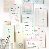20 notes autocollantes par paquet, série Contes de fées semi-éveillés, style Instagram, pour prise de notes et messages