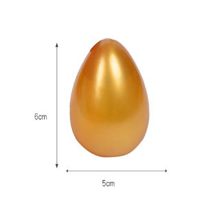 Juguete Antiestrés de TPR Transparente con Forma de <span class=keywords><strong>Huevo</strong></span> Dorado, Pegajoso, de Rebote Lento, para Niños y Adultos, en Promoción - Product Image 6
