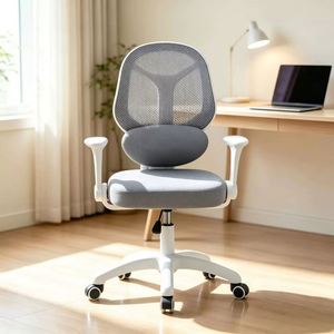 Silla de Escritorio Giratoria Ergonómica de Altura Ajustable OEM Personalizada, Silla de Oficina Ejecutiva de Malla con Respaldo y Elevación a Gas - Product Image 3
