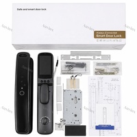 Cerraduras Inteligentes Auvinx OEM ODM, Cerradura Digital con Reconocimiento Facial, Huella Dactilar, Contraseña, NFC, Tuya WIFI y Cámara
