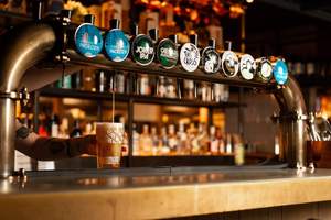 Cervecería cerveza barril máquina medallones cerveza barril LED convexo Rana ojo de pez lente grifo insignias en barril signos superiores clips lentes de fuente - Product Image 3