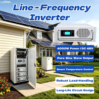 Inversor de Frecuencia de Onda Sinusoidal Pura de Alta Eficiencia 4KW DC48V con Controlador Solar SPWM para Sistema de Energía Doméstico