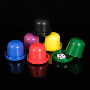 Base épaisse Die tasse <span class=keywords><strong>Table</strong></span> jeu jouet barre Ktv discothèque combinaison dés secouer tasses tamis ensemble dés tasse Shaker - Product Image 5