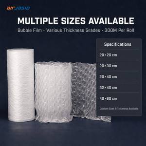 Wholesale <strong>Bubble</strong> Roll Shipping Air <strong>Bubble</strong> Plastic Roll Inflatable Air Pouch Cushion Film Roll Air <strong>Bubble</strong> - Product Image 2