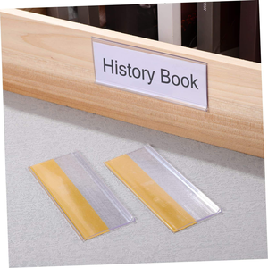 Supermarket Label Display <b>Strip</b> Shelf PVC <b>Plastic</b> Data <b>Strip</b> Holder - Product Image 5