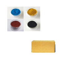 Poudre de oxyde de fer, pigment jaune, 313 oxyde de fer rouge 130