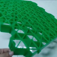 Grilles perméables pour gazon Truegrid en HDPE, pavés en nid d'abeille, matériau moderne pour allée extérieure et aménagement paysager