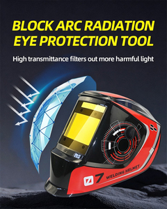 Casque de soudage True Color à obscurcissement automatique avec plage de gradation réglable 4/9-13 pour TIG MIG ARC - Product Image 4