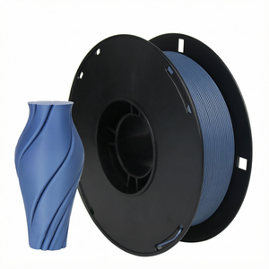 PLA Matte 1.75 มม. 1 กก. 330 ม. ความคลาดเคลื่อน 0.02 มม. 20 สี ได้รับการรับรองมาตรฐาน ROHS ISO 180 องศาเซลเซียส เส้นพลาสติกสำหรับเครื่องพิมพ์ 3 มิติ - Product Image 1