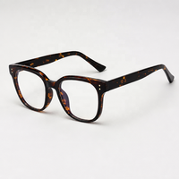 Lunettes d'ordinateur carrées classiques grises anti-lumière bleue, monture TR90, montures de lunettes en acétate, montures de lunettes de vue, vente en gros