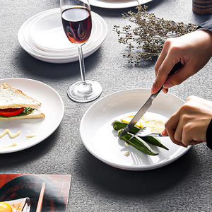 Wholesale Deep Melamine Dinner Unbreakable White Melamine <strong>Plates</strong> - Product Image 3