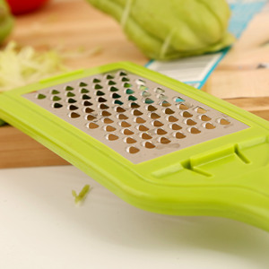 Stainless Steel Kitchen Grater Peeler Rose Red Green 2 Pieces Easy To Clean Hand Wash Only - Product Image 2