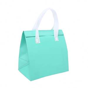 Bolsa Térmica para Almuerzo Personalizada, Ecológica, Portátil, Impermeable, Aislada, con Diseño de Letras, para Viajes, Entrega de Comida, con Logotipo - Product Image 1