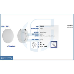 Tapa de inodoro cuadrada moderna para Incea Vesuvio Vase, bidés electrónicos de liberación rápida, material de PP y urea para baño doméstico - Product Image 5
