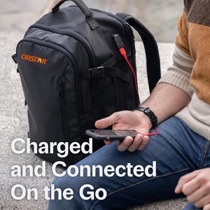 Mochila multifunción de viaje para ordenador portátil, mochila de mano extensible para puerto de carga USB, bolsa de cabina, mochila 40x20x25 - Product Image 6