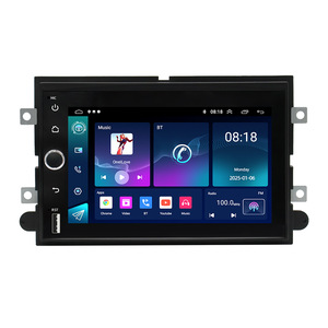 Autoradio GPS avec écran tactile <span class=keywords><strong>de</strong></span> 7 pouces, navigation Android, lecteur stéréo pour Ford F150 Explorer Expedition Mustang - Product Image 1