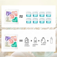 Capsules de lessive hypoallergéniques Protection des couleurs Dosettes de détergent à lessive satinées à haute efficacité pour peaux sensibles