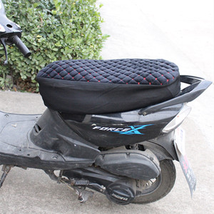 Housse de siège de scooter doublée en polaire, velours violet, noir, marron, protection chaude pour la conduite en extérieur, différentes tailles 60 70 80 cm - Product Image 5