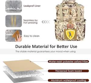 Muestra Gratuita: Bolsa Térmica Impermeable de Tyvek para Proteger Alimentos y Bebidas, Lonchera Aislada con Cierre - Product Image 5