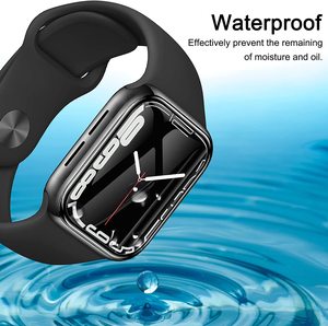 Protector de pantalla 3D para <span class=keywords><strong>Apple</strong></span> <span class=keywords><strong>Watch</strong></span> <span class=keywords><strong>8</strong></span>, sin burbujas, 41mm/45mm, 9H, antiarañazos, película protectora de TPU - Product Image 4