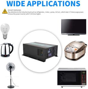 Bộ Biến Tần WZRELB 600Watt Wechselrichter Sóng Sin Tinh Khiết 12V 24V 36V 48V 72V 96V DC To110V 120V 220V 230V <span class=keywords><strong>AC</strong></span> Bộ Chuyển Đổi Điện 600W - Product Image 6