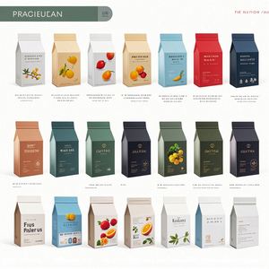 Bolsas de Embalaje para Granos de Café Impresas Personalizadas con Gravura, con Válvula y Cierre, de PE, Resistentes a la Humedad, de Grado Alimenticio, Reciclables, de 250g, 500g, 1000g, 2kg - Product Image 6