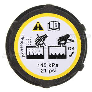 Bouchon de réservoir d'expansion de liquide de refroidissement pour Ford Focus et Mazda 3, 1301104, 1224233, 3M5H8100AD - Product Image 2