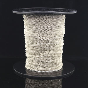 <span class=keywords><strong>JZZZ</strong></span>-004 ผู้จัดจำหน่ายขายส่ง ราคาโรงงานถูก โซ่เบลเชอร์ขนาด 1.3-1.4 มม. โซ่เงินแท้ 925 บริสุทธิ์แบบม้วน - Product Image 4