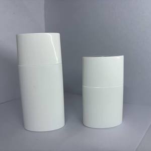 Rỗng 50ml PE vuông Foundation bóp mỹ phẩm tottle chai với nắp vặn cho kem chống nắng bóp chai với vít cap - Product Image 6