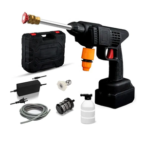 Pistolet de lavage de voiture automatique professionnel, machine de lavage de voiture à batterie lithium, pistolet à mousse et pulvérisateur d'eau - Product Image 3