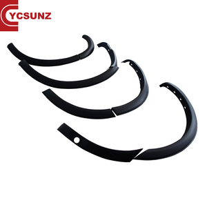 ABS คิ้วล้อรถสีดำแบบโค้งพร้อมเซ็นเซอร์,ตัวขยายบังโคลนสำหรับ <span class=keywords><strong>Everest</strong></span> Endeavour ปี2016 2017 2018 2019อุปกรณ์เสริม - Product Image 2