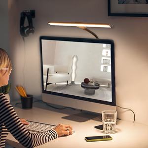 <span class=keywords><strong>Lampe</strong></span> <span class=keywords><strong>de</strong></span> <span class=keywords><strong>bureau</strong></span> <span class=keywords><strong>à</strong></span> <span class=keywords><strong>pince</strong></span> <span class=keywords><strong>en</strong></span> <span class=keywords><strong>gros</strong></span>, <span class=keywords><strong>à</strong></span> intensité variable tactile, flexible, ultra-lumineuse, LED, pour <span class=keywords><strong>bureau</strong></span> - Product Image 1